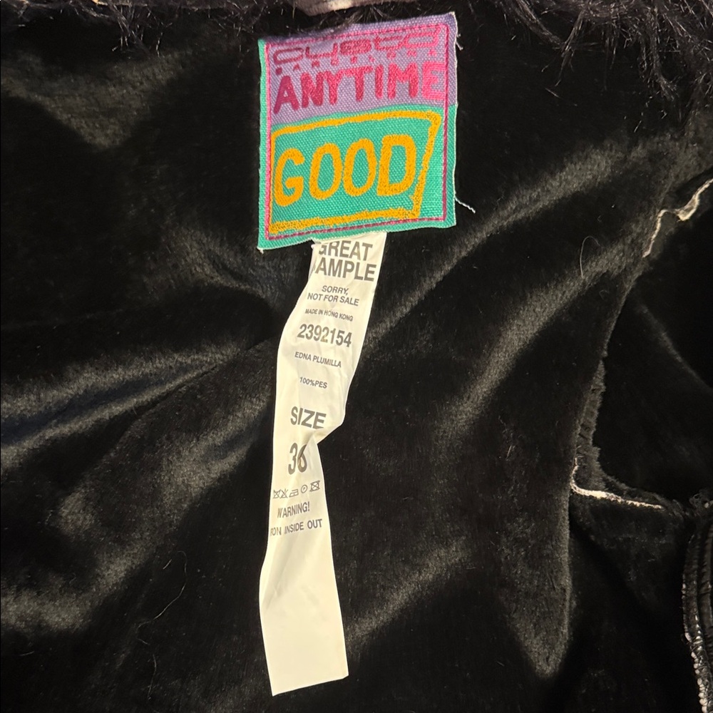 Custo Barcelona -RARE Stylish Black and cream Women's puffer coat - Picture 10 of 11